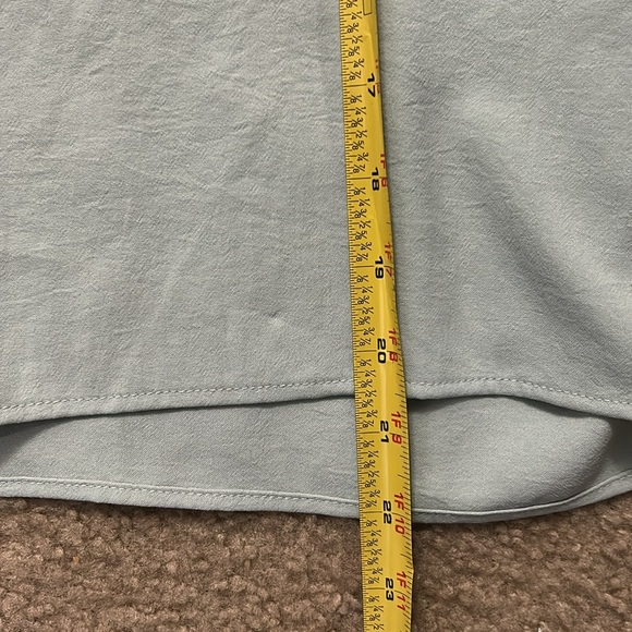 ZARA Beaded Jeweled Collar Button Front Blouse Size L - Picture 11 of 11